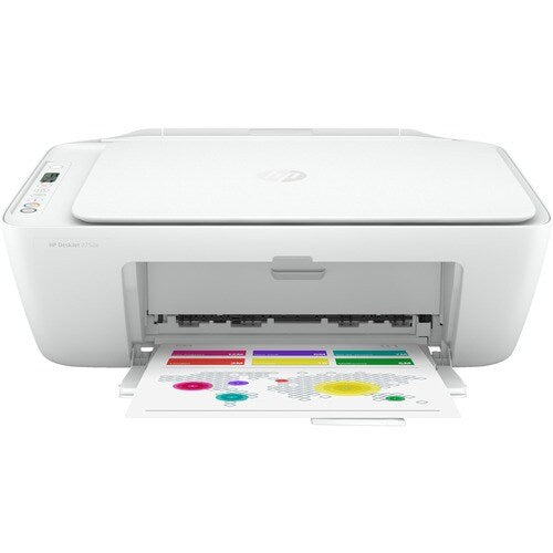 Impresora multifunción de inyección de tinta inalámbrica HP Deskjet 2752e - Color