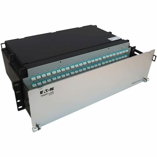 Tripp Lite by Eaton N48M-24M8L4-10 Preloaded Fiber Patch Panel - 96 x Duplex - 3