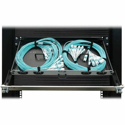 Tripp Lite by Eaton N48M-2L24L-10 Preloaded Fiber Panel - 24 x Duplex - 1U High
