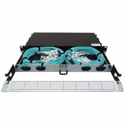 Tripp Lite by Eaton N48M-2L24L-20 Preloaded Fiber Panel - 24 x Duplex - 1U High