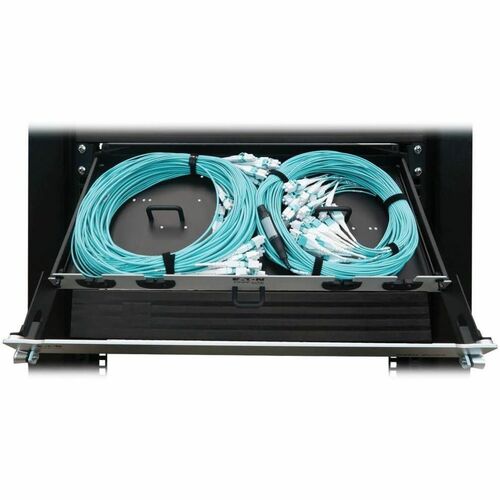 Tripp Lite by Eaton N48M-2L24L-20 Preloaded Fiber Panel - 24 x Duplex - 1U High
