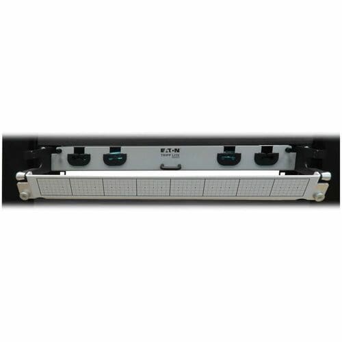 Tripp Lite by Eaton N48M-2M24L12-10 Preloaded Fiber Panel - 12 x Duplex - 1U High - Aqua,