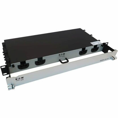 Tripp Lite by Eaton N48M-2M24L12-10 Preloaded Fiber Panel - 12 x Duplex - 1U High - Aqua,