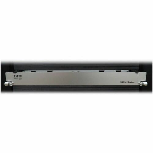 Tripp Lite by Eaton N48M-2M3X8M-20 Preloaded Fiber Panel - 1U High - Aqua, Black