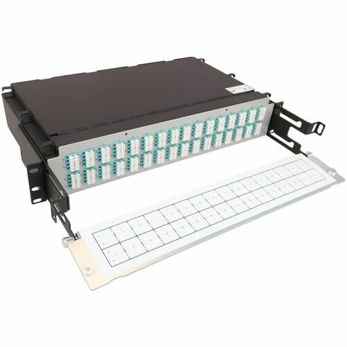 Tripp Lite by Eaton N48M-32M8L4-03 Preloaded Fiber Patch Panel - 128 x Duplex -