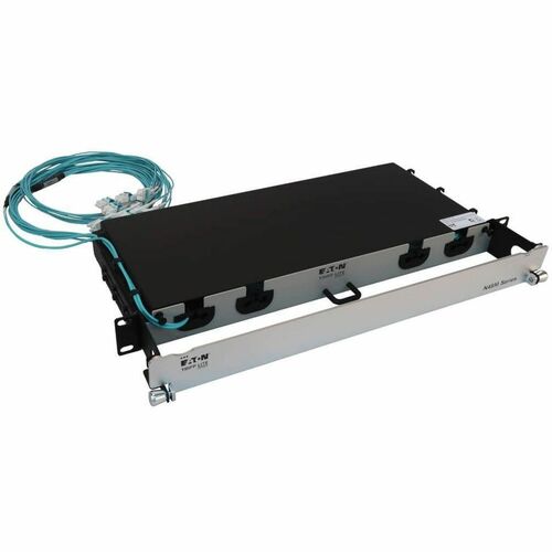 Tripp Lite by Eaton N48M-4L16L-10 Preloaded Fiber Panel - 4 x Duplex - 1U High -