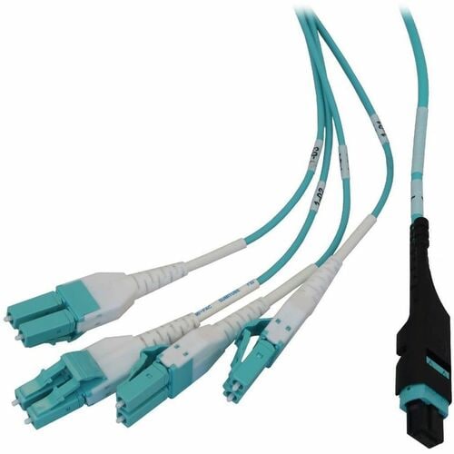 Tripp Lite by Eaton N48M-4M8L4-10 Preloaded Fiber Panel - 4 x Duplex - 1U High -