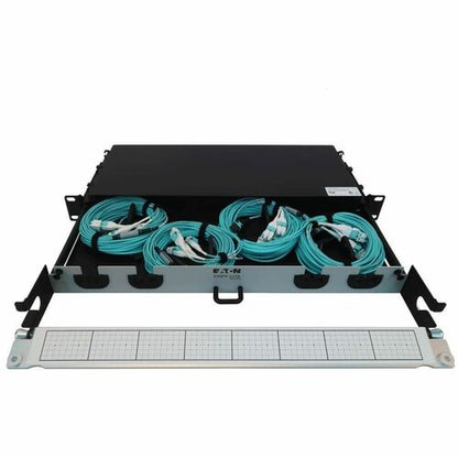Tripp Lite by Eaton N48M-4M8L4-10 Preloaded Fiber Panel - 4 x Duplex - 1U High -