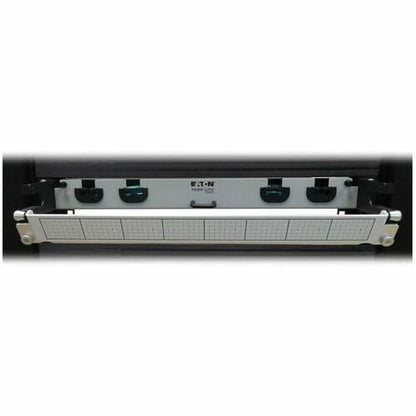 Tripp Lite by Eaton N48M-4M8L4-10 Preloaded Fiber Panel - 4 x Duplex - 1U High - Aqua - 19