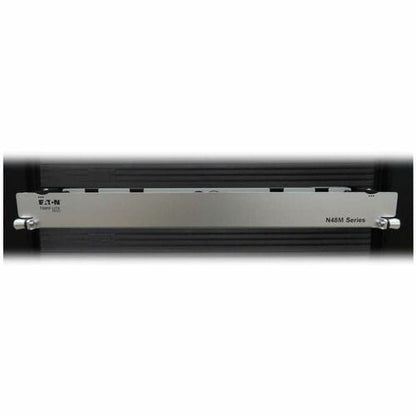 Tripp Lite by Eaton N48M-4M8L4-10 Preloaded Fiber Panel - 4 x Duplex - 1U High - Aqua - 19