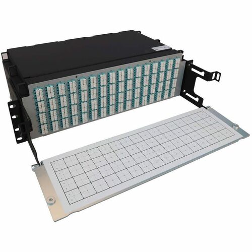Tripp Lite by Eaton N48M-64M8L4-03 Preloaded Fiber Patch Panel - 256 x Duplex - 3U High -
