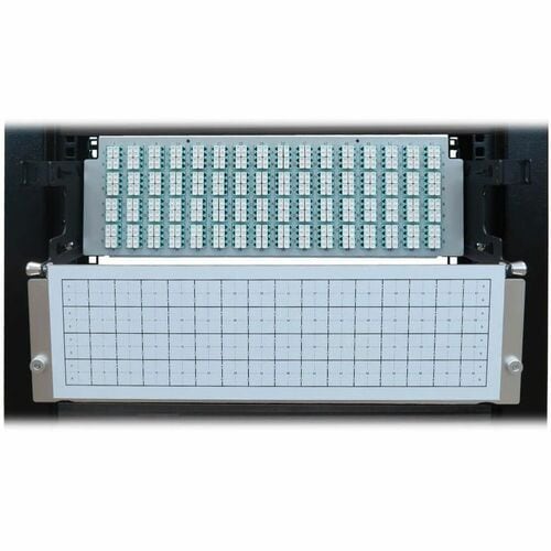 Tripp Lite by Eaton N48M-64M8L4-03 Preloaded Fiber Patch Panel - 256 x Duplex - 3U High -