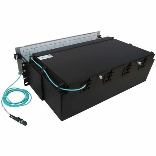 Tripp Lite by Eaton N48M-64M8L4-03 Preloaded Fiber Patch Panel - 256 x Duplex - 3U High -