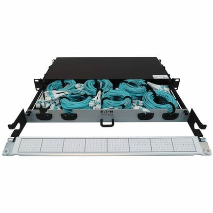 Tripp Lite by Eaton N48M-6L8L-10 Preloaded Fiber Panel - 6 x Duplex - 1U High -