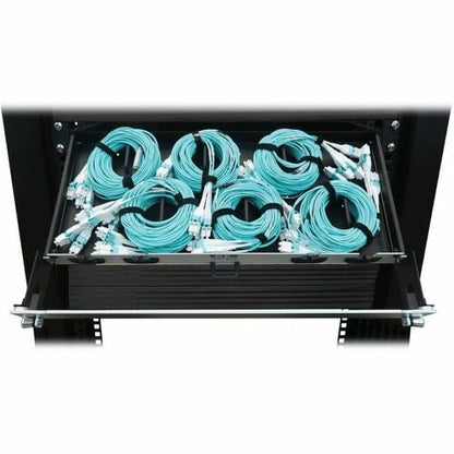Tripp Lite by Eaton N48M-6L8L-10 Preloaded Fiber Panel - 6 x Duplex - 1U High -