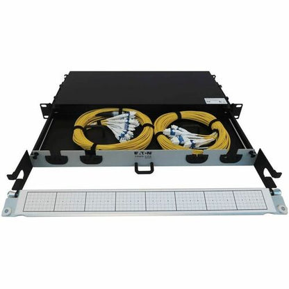 Tripp Lite by Eaton N48S-2M24L12-10 Preloaded Fiber Panel - 12 x Duplex - 1U Hig