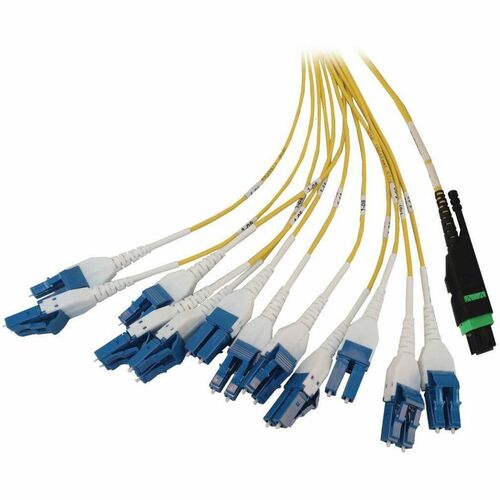 Tripp Lite by Eaton N48S-2M24L12-10 Preloaded Fiber Panel - 12 x Duplex - 1U Hig