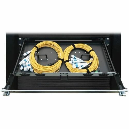 Tripp Lite by Eaton N48S-2M24L12-10 Preloaded Fiber Panel - 12 x Duplex - 1U Hig