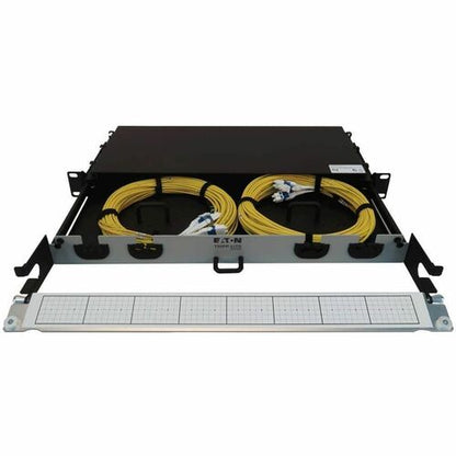 Tripp Lite by Eaton N48S-2M8L4-20 Preloaded Fiber Panel - 4 x Duplex - 1U High -
