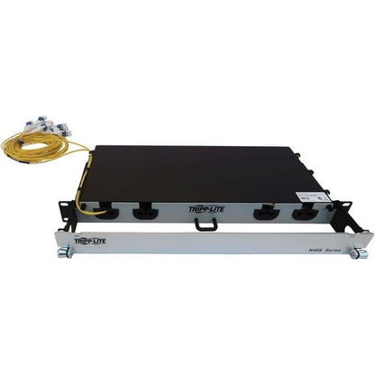Tripp Lite by Eaton N48S-4L16L-10 Preloaded Fiber Panel - 4 x Duplex - 1U High - Yellow -