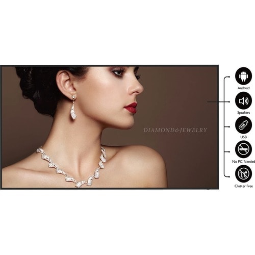 BenQ 65\" Pantone® Validated Smart Signage - SL6502K - 65\" (1651 mm) LCD