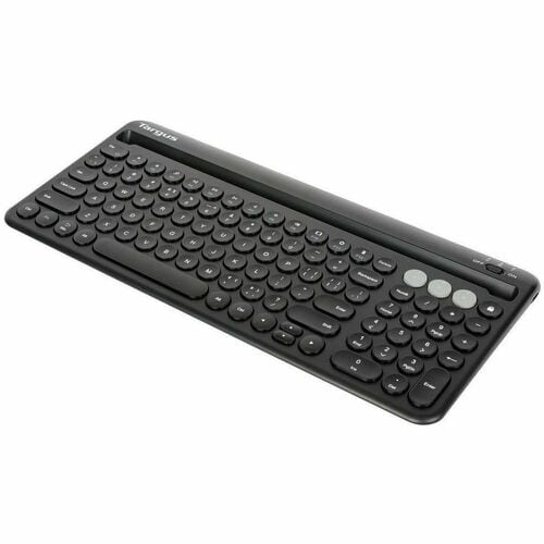 Targus Multi-Device Bluetooth Antimicrobial Keyboard With Tablet/Phone Cradle