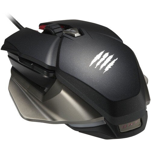 Ratón ambidiestro para juegos Mad Catz BAT 6+ de alto rendimiento - Pixart 3389 - 16000 dpi