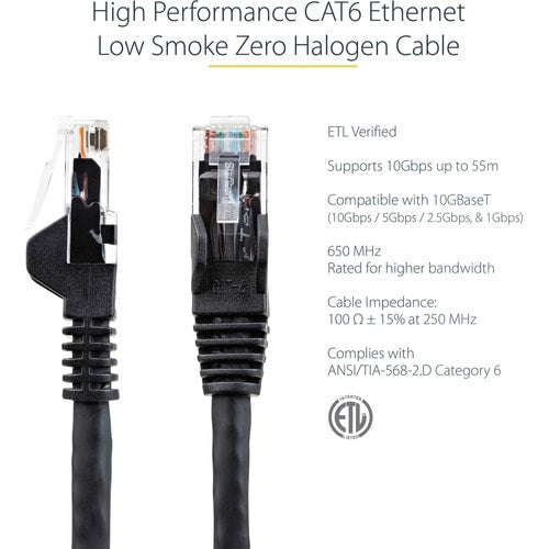 StarTech.com Câble Ethernet CAT6 de 6 m