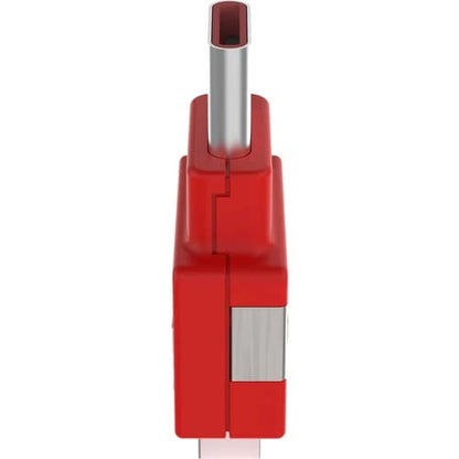 Panduit Smartkeeper USB Type C Blockout Device, Red  - MOQ (minimum order quanti