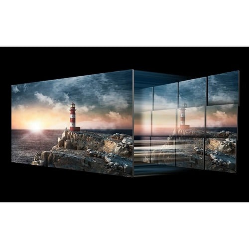 GABINETE DE PARED LED DE 1,68 MM CON PASO DE PÍXEL 1000/1400