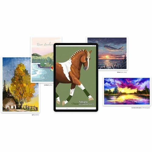 B2C TAB S7 FE BLK 128GB