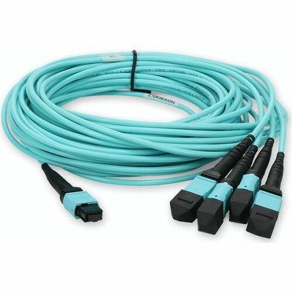 AddOn Fiber Optic Fan-out Network Cable - 32.8 ft Fiber Optic Network Cable for