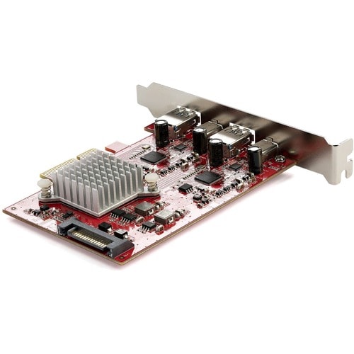 StarTech.com 4-Port USB PCIe Card, 10Gbps USB PCI Express