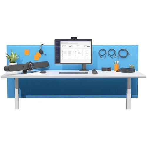SALLE LOGITECH MOYENNE AVEC TAP + RALLY BAR POUR SALLES MICROSOFT TEAMS