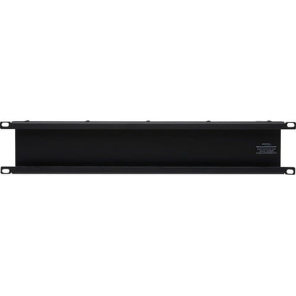 Tripp Lite by Eaton Horizontal Cable Manager - Metal Rings, Black, 2U - Horizont