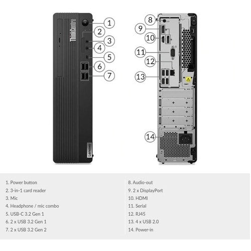 FR TOPSELLER DESKTOP TC M75S GEN 2 A3P5350GB 8GB N W10P
