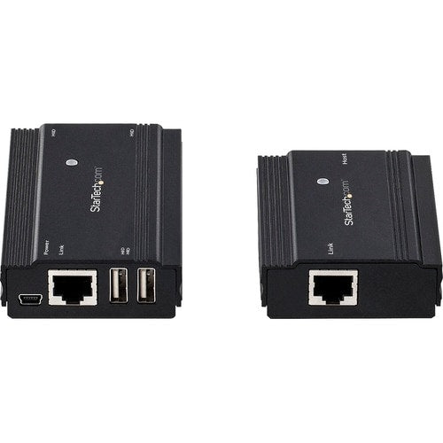 StarTech.com 4 Port USB 2.0 Extender Hub over CAT5e/CAT6 Ethernet Cable