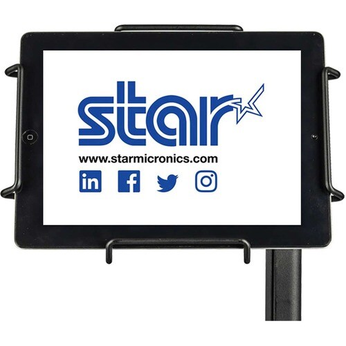 Star Micronics mENCLOSURE mENCLOSURE UNIVERSAL BLK Mounting Enclosure for iPad A