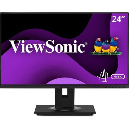 Viewsonic 24\" Display, IPS Panel, 1920 x 1080 Resolution - 23.8\" Viewable - In