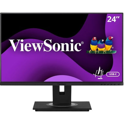 Viewsonic 24\" Display, IPS Panel, 1920 x 1080 Resolution - 23.8\" Viewable - In