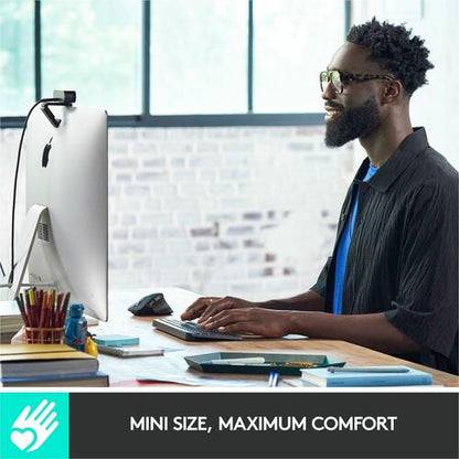 Logitech MX Keys Mini Minimalist Wireless Illuminated Keyboard, Compact