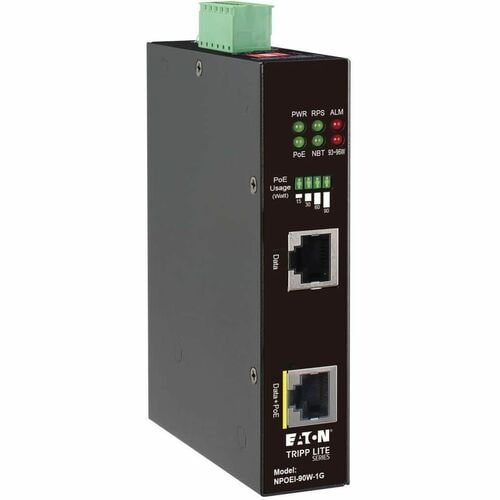 1PORT GIGABIT ETHERNET POE INJECTOR INDUSTRIAL 90W POE++ IP30