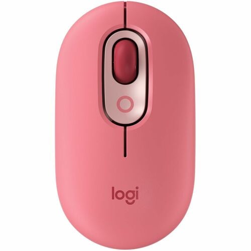 Logitech POP Mouse with emoji - Heartbreaker Rose - Optical