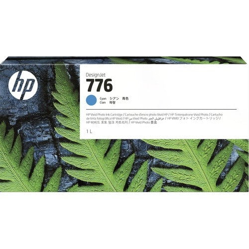 HP 776 Original Inkjet Ink Cartridge - Cyan Pack - Inkjet