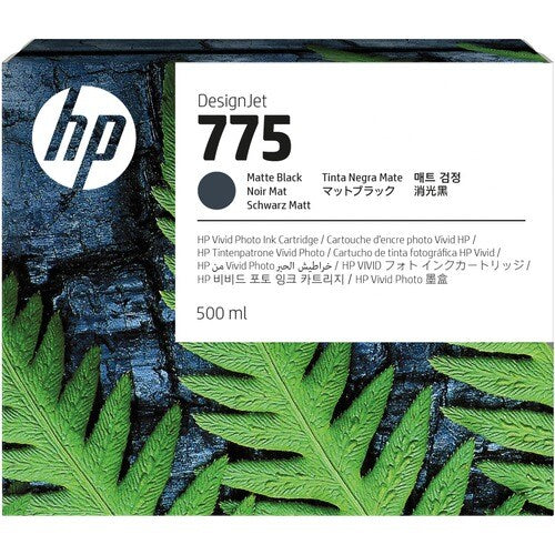 Cartouche d'encre jet d'encre HP 775 d'origine - Noir mat - Pack