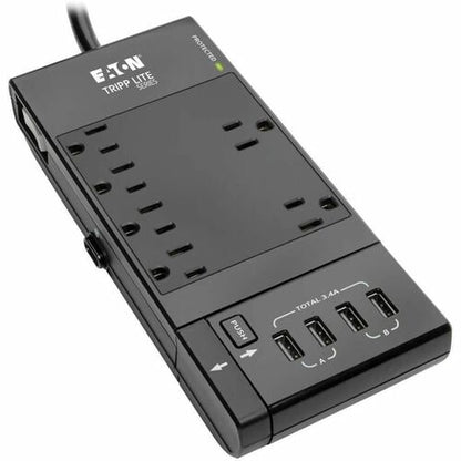 Tripp Lite by Eaton Safe-IT TLP68UBAM 10-Outlets Surge Suppressor/Prot