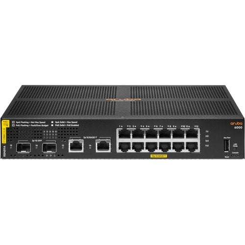 ARUBA 6000 12G CL4 2SFP 139W SWCH US ENGLISH LOCALIZATION PL WB