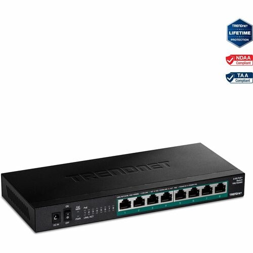 COMMUTATEUR POE+ 2,5G NON ​​GÉRÉ À 8 PORTS