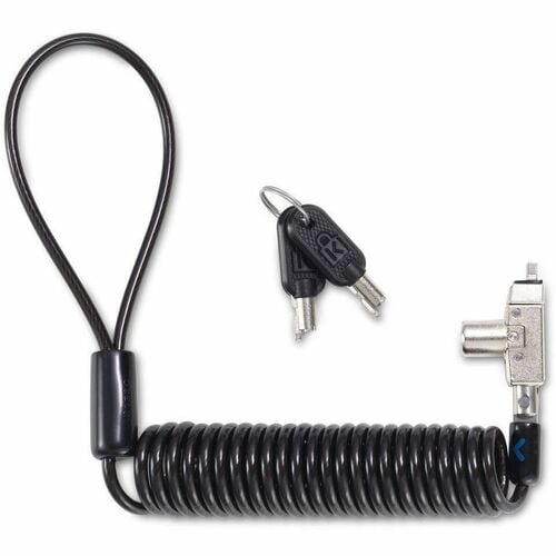 Kensington Slim N17 2.0 Portable Keyed Laptop Lock for Wedge-Shaped Slots - Cust