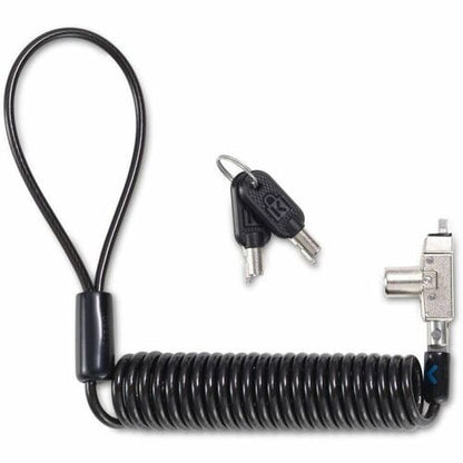 Kensington Slim N17 2.0 Portable Keyed Laptop Lock for Wedge-Shaped Slots - Cust